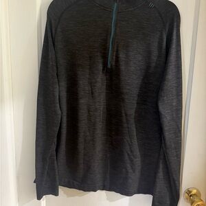 lululemon athletica Dark Gray Sweatshirt